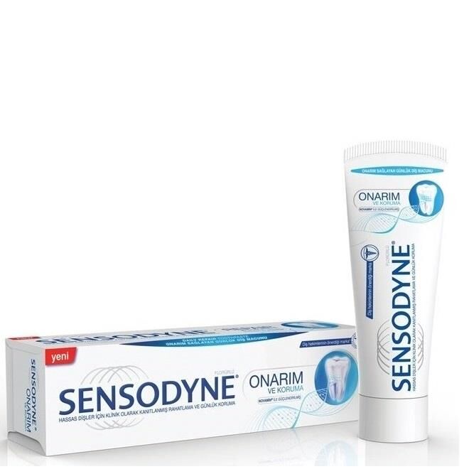 Sensodyne Onarım ve Koruma Beyazlatıcı Diş Macunu 75 ml