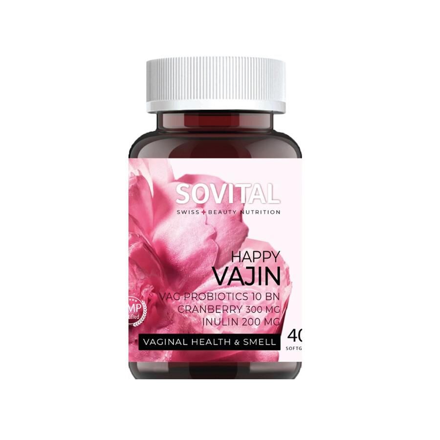 Sovital Happy Vajin 40 Soft Jel Kapsül