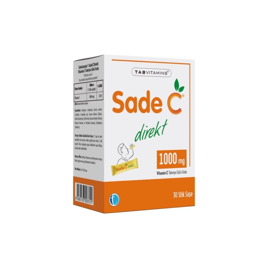 TabVitamins Sade C Direkt 30 Stick Saşe