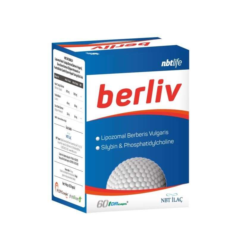 NBT Life Berliv Lipozomal Berberis 60 Kapsül