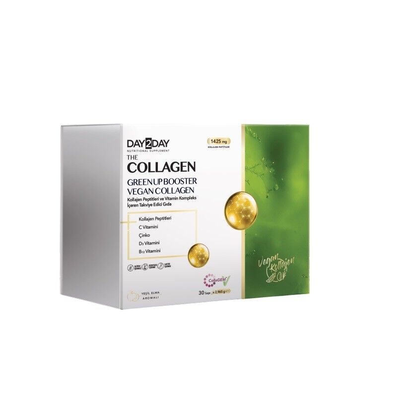 Day2Day The Collagen Green UP Booster Vegan 30 Saşe