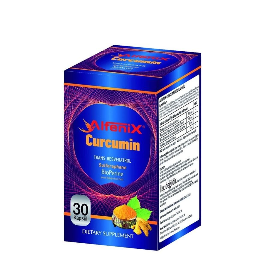 Alfenix Curcumin Complex 30 Kapsül