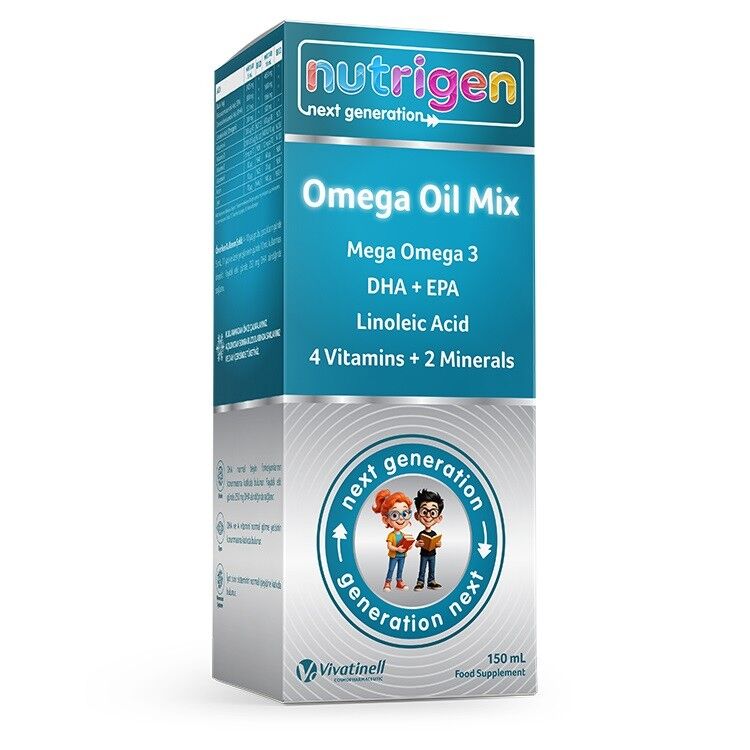 Nutrigen Next Generation Omega Oil MIX Sıvı 150 ML