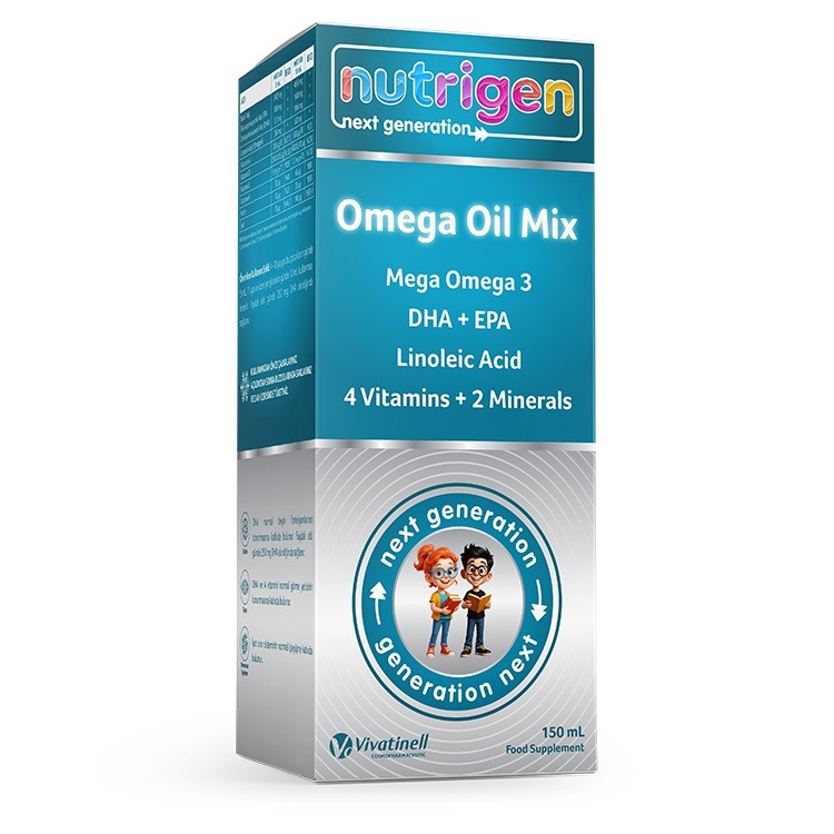 Nutrigen Next Generation Omega Oil MIX Sıvı 150 ML