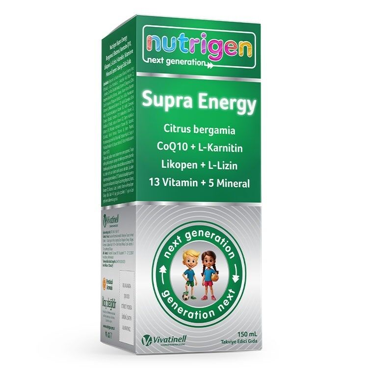 Nutrigen Next Generation Supra Energy Sıvı 150 ML