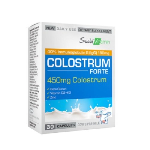 Suda Vitamin Colostrum Forte 60 Kapsül