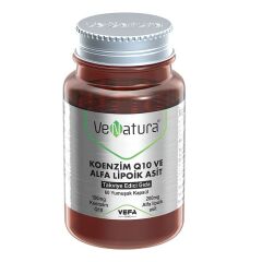 Venatura Koenzim Q10 ve Alfa Lipoik Asit 60 Kapsül
