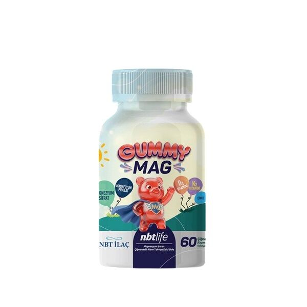 NBTLife Gummy MAG Kids Magnezyum 60 Gummies