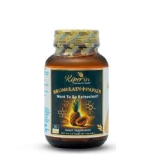 Kiperin Bromelain & Papain 30 Kapsül