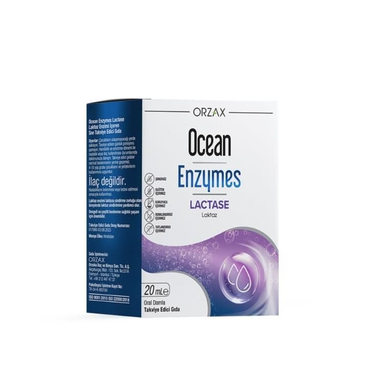 Ocean ENZYMES LACTASE Damla 20 ML