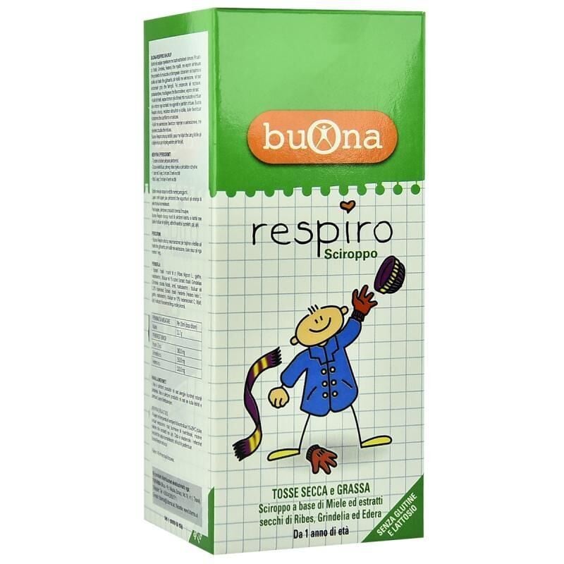 Buona Respiro Bal ve Kuru Frenk Üzümü 140 ML Sirop