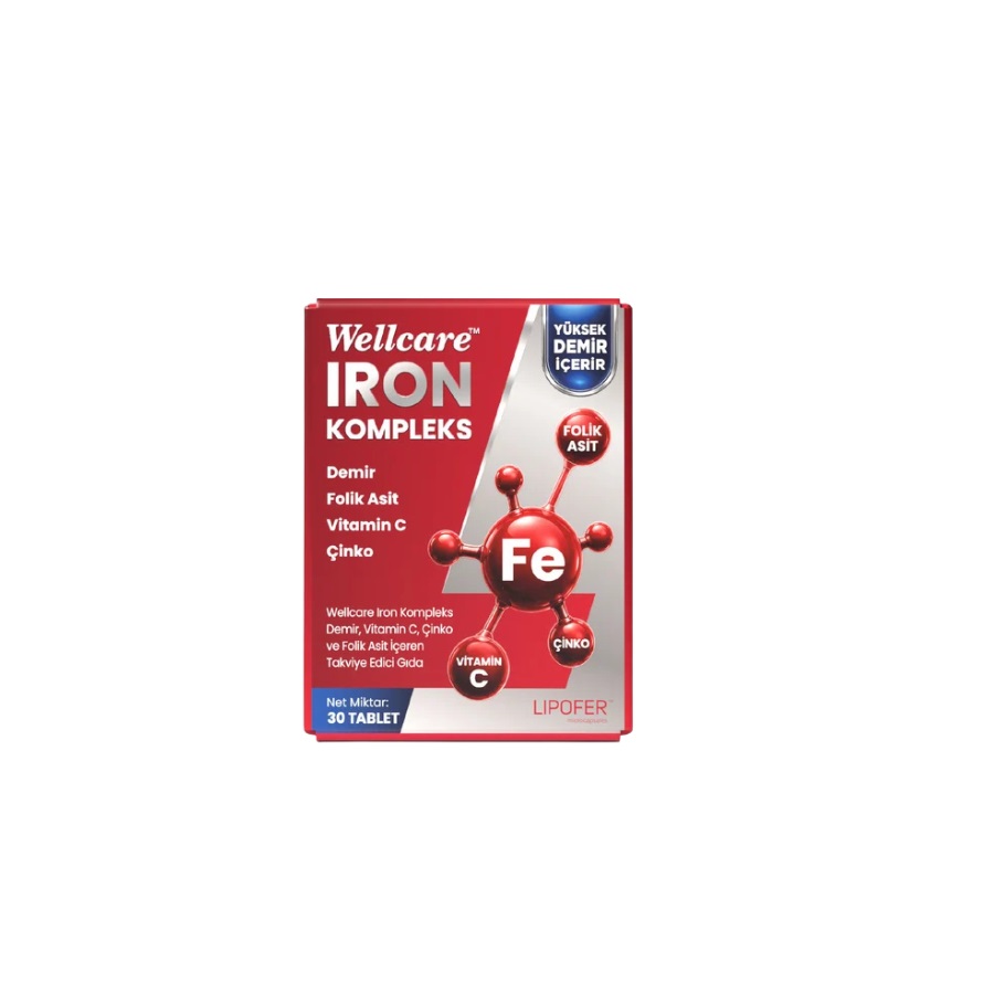 Wellcare IRON 30 Tablet