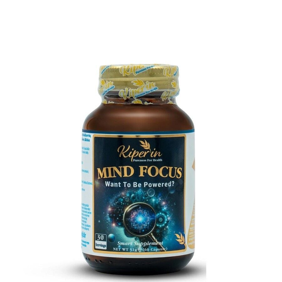 Kiperin Mind Focus 60 Kapsül