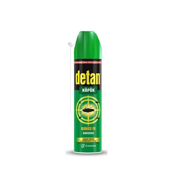 Detan Köpük Kokusuz - Hamam Böceği ve Örümcek Karşıtı 275ml