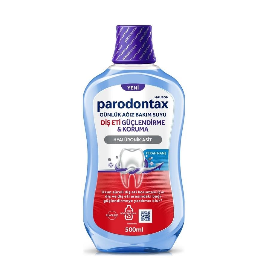 Parodontax Diş Eti Güçlendirme Ağız Bakım Suyu 500ml