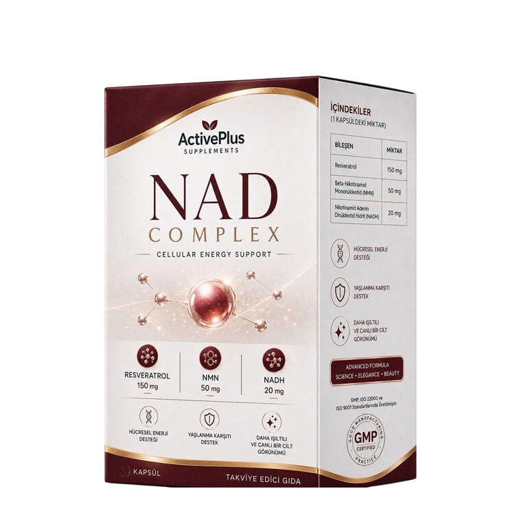 Active Plus NAD Complex 60 Kapsül