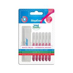 StopEver Well Tooth Metal Arayüz Fırçası - Pembe