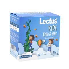 Lectus Kids Çinko ve Bakır Takviye Edici Gıda 60 Saşe