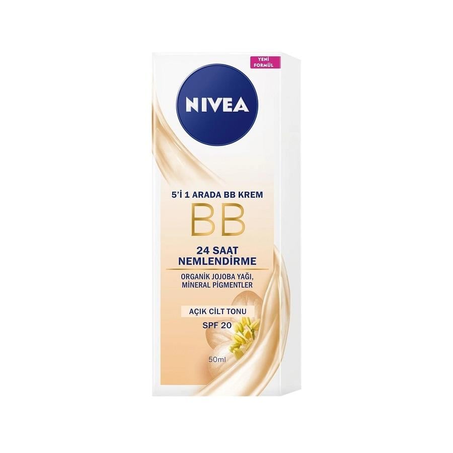 Nivea 5'i 1 Arada 24 Saat Nemlendirme BB Krem Spf 15 50 ml