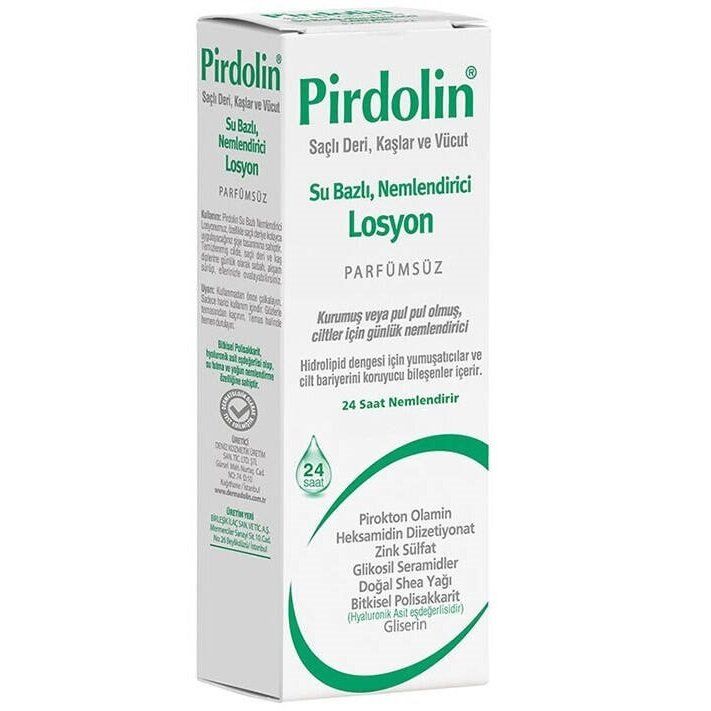 Pirdolin Saçlı Deri, Kaşlar ve Vücut Su Bazlı Nemlendirici Losyon 150ml