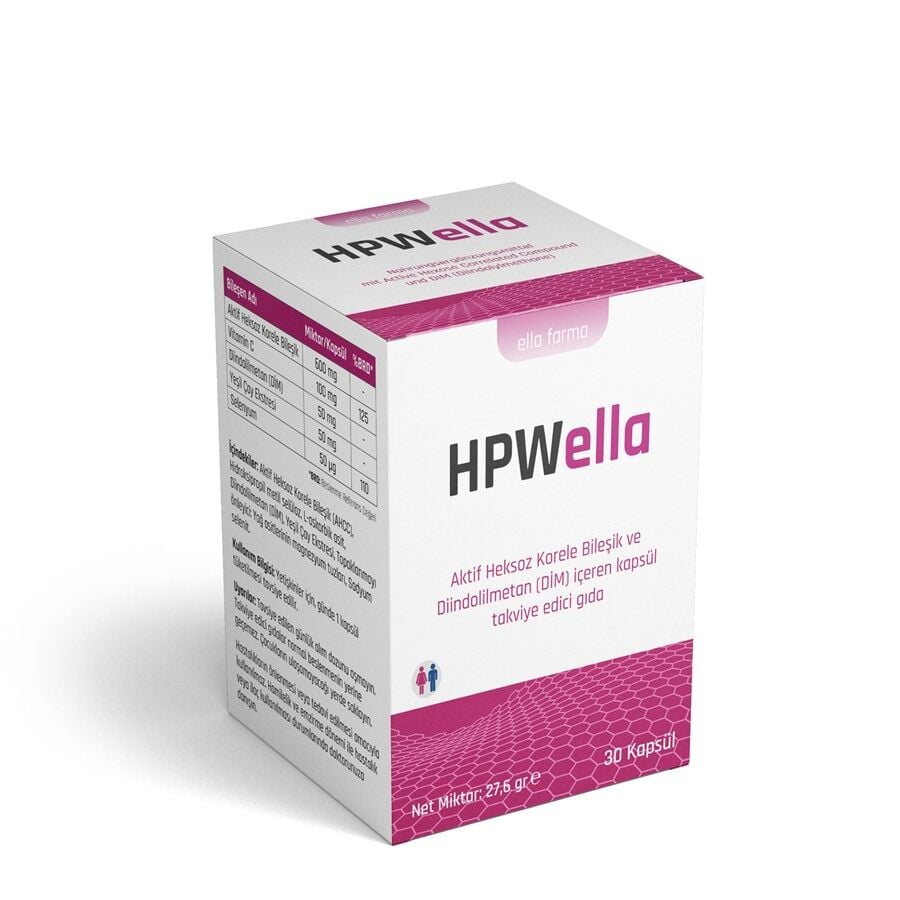 HPWella 30 Kapsül AHCC içerikli