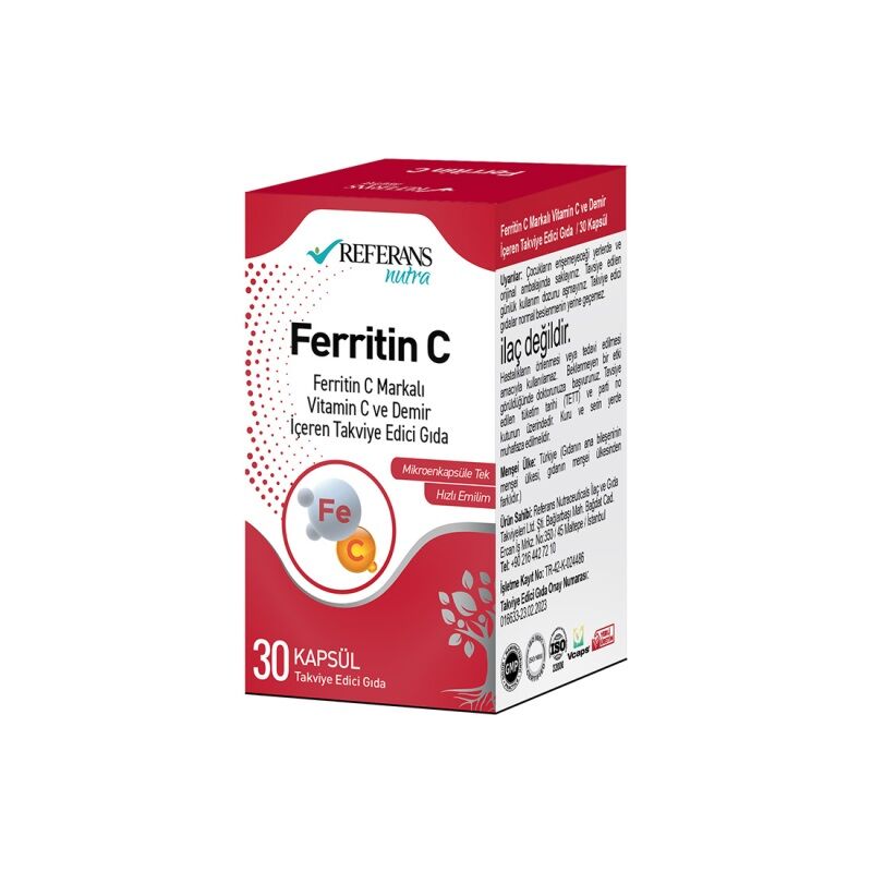 Referans Ferritin C 30 Kapsül