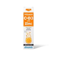 Dinamis Vitamin C D3 with Zinc 20 Efervesan Tablet