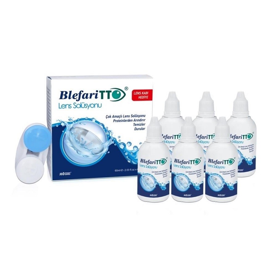 BlefariTTO Lens Solüsyonu 6 x 60 ml