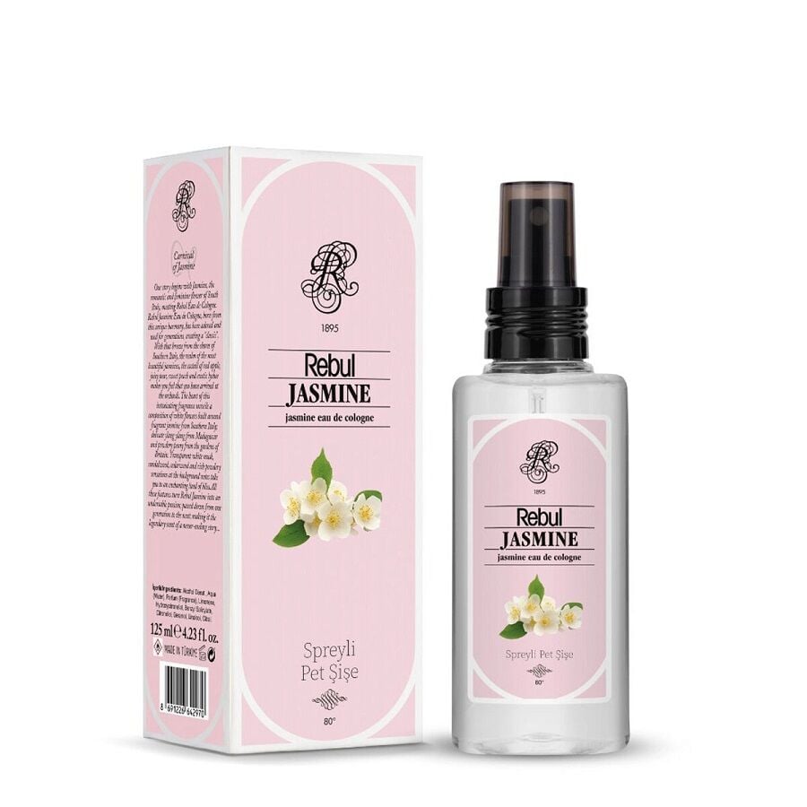 Rebul Jasmine Spreyli Pet Kolonya 125 ml