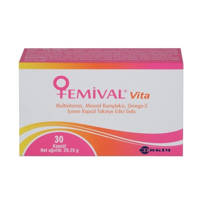 Femival Vita 30 Kapsül
