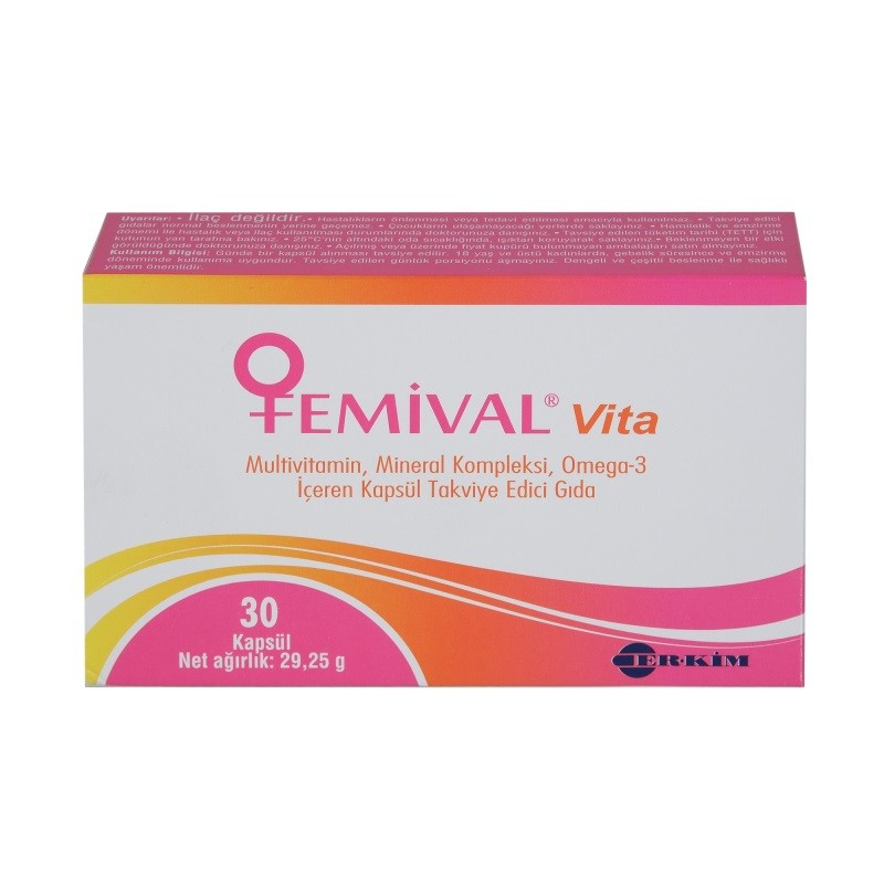 Femival Vita 30 Kapsül