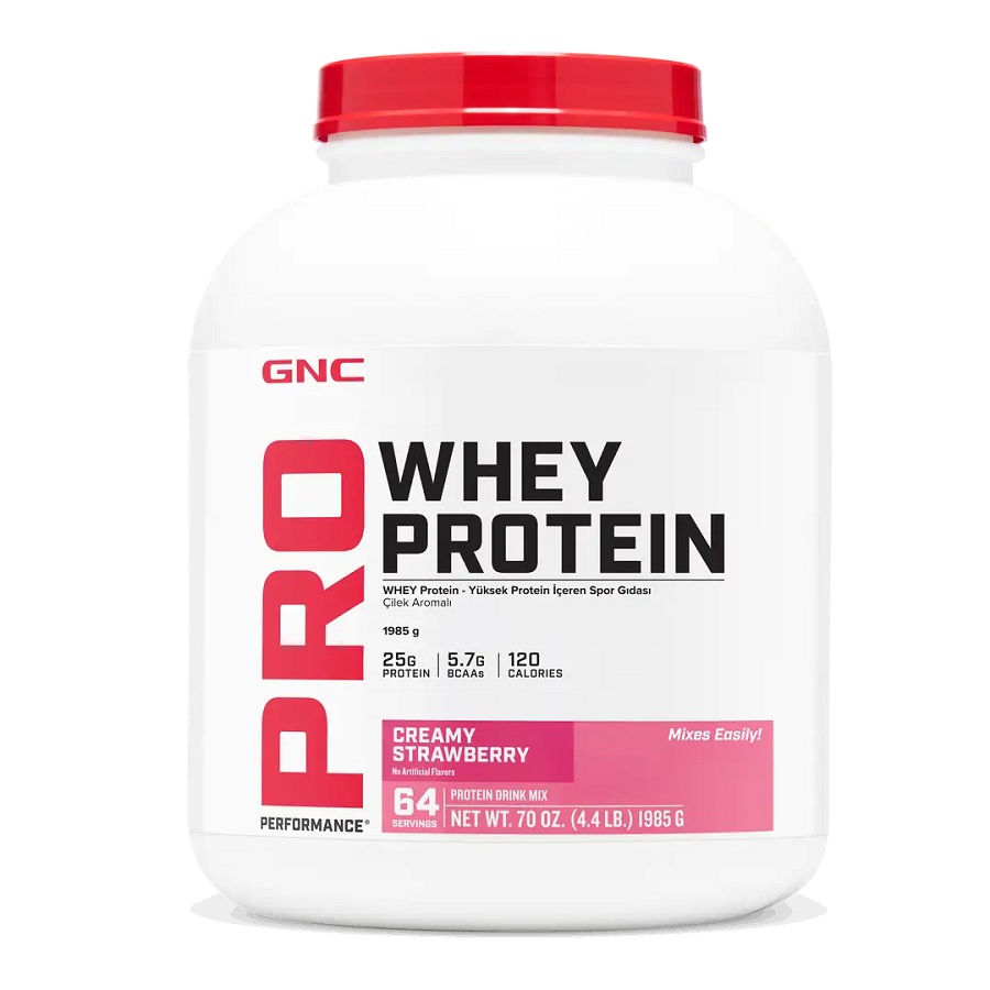 GNC PRO – Whey Protein – 1985 g (64 servis) Çilek