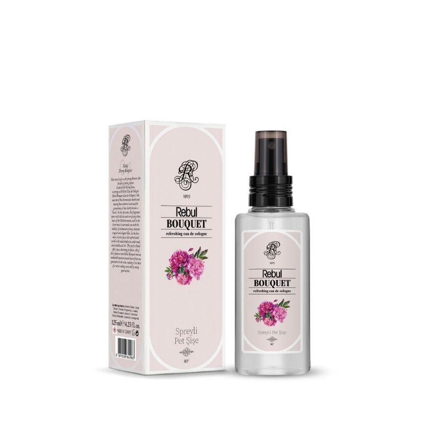 Rebul Bouquet Kolonya Spreyli Pet Şişe 125 ml
