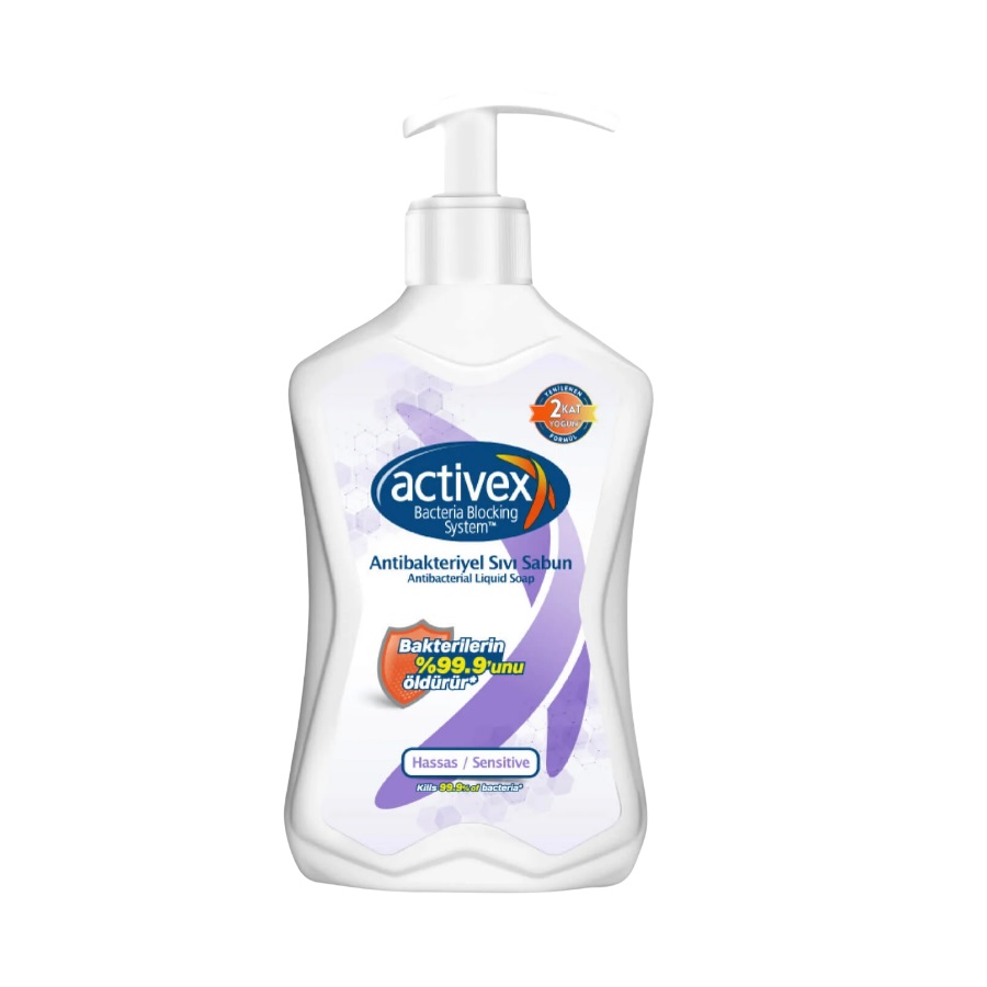 Activex Hassas Antibakteriyel Sıvı Sabun 500 ml
