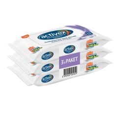 Activex Islak Mendil 3X15'li Hassas