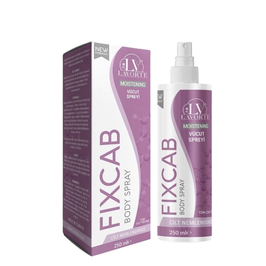 Fixcab Vücut Spreyi Nemlendirici 250 ML
