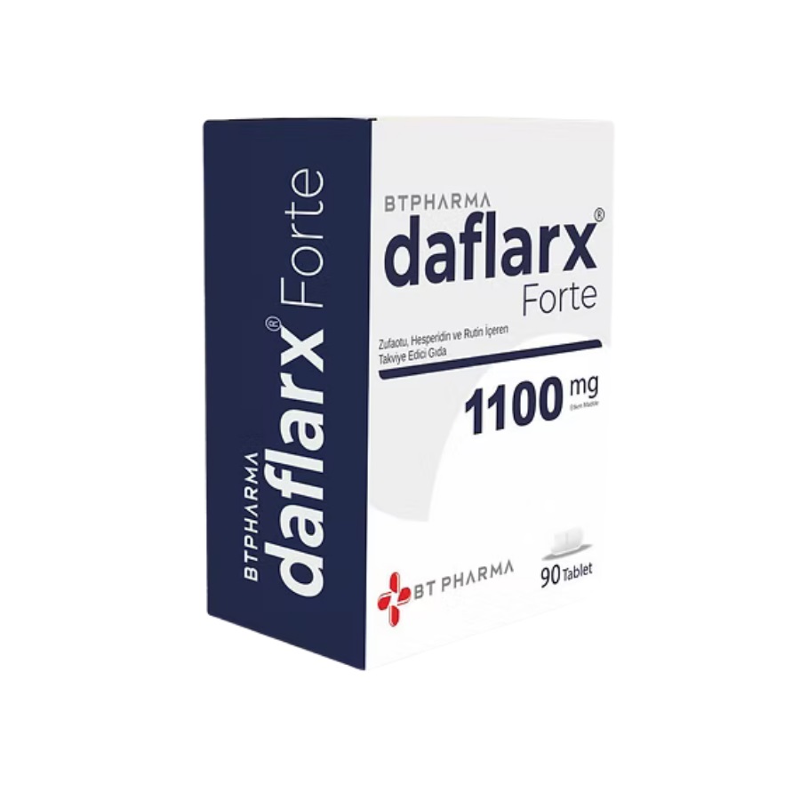 BTPharma Daflarx Forte 1100 mg 90 Tablet
