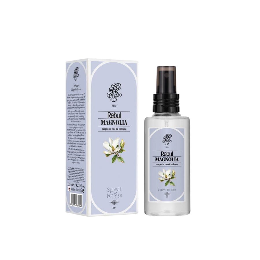 Rebul Magnolia Spreyli Pet Şişe Kolonya 125 ml