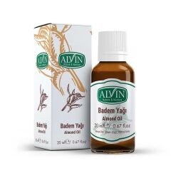 Alvin Badem Yağı 20 ml (Soğuk Sıkım)