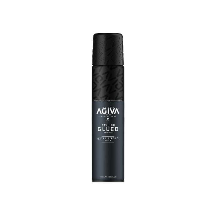 Agiva Styling Glued Extra Strong Black Saç Spreyi 400ml