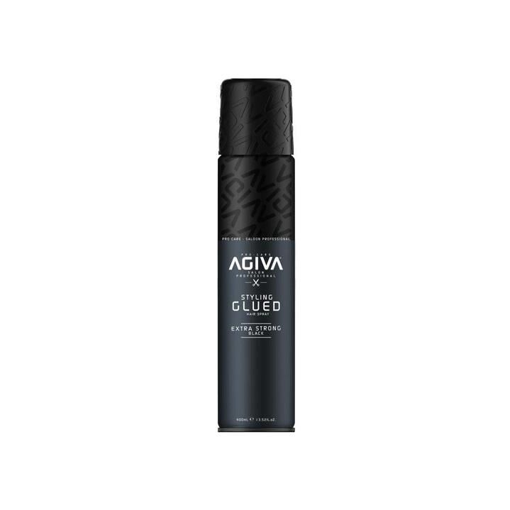 Agiva Styling Glued Extra Strong Black Saç Spreyi 400ml