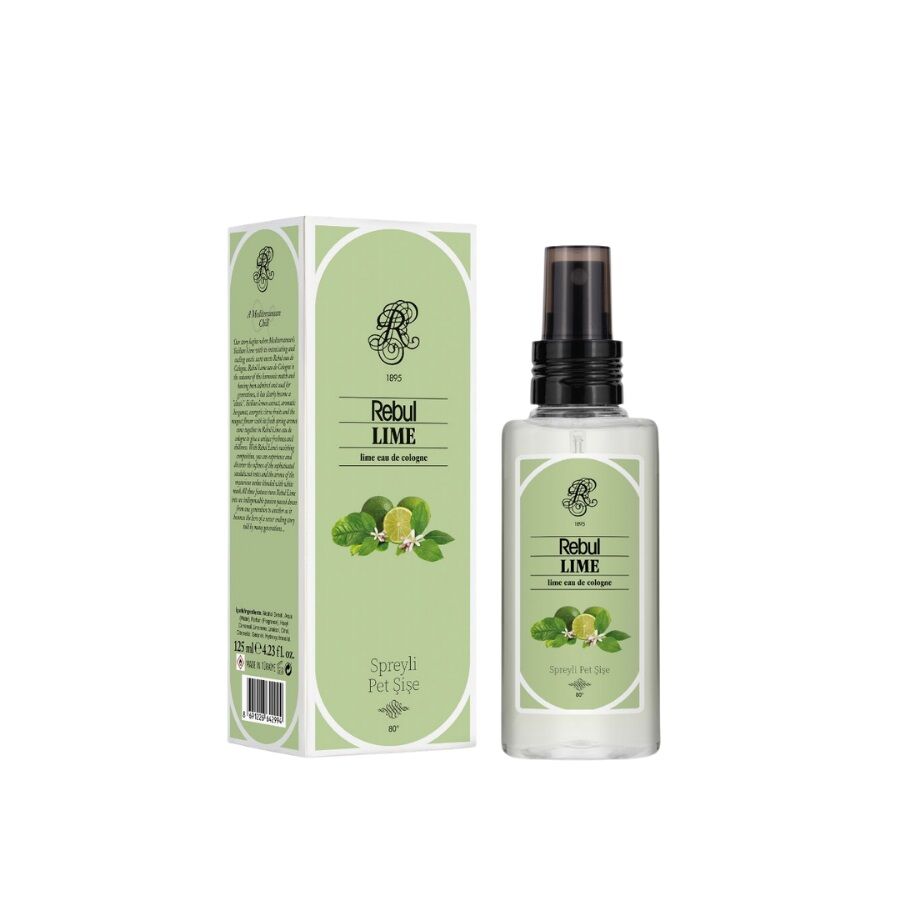 Rebul Lime Sprey Pet Şişe Kolonya 125 ml