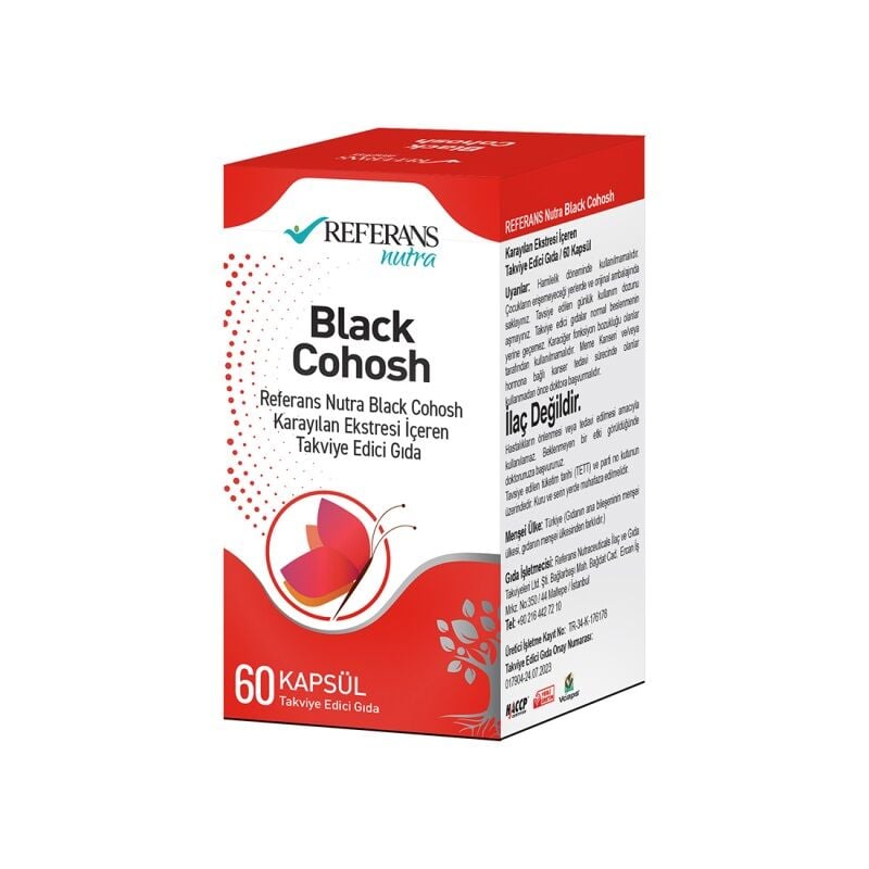 Referans Black Cohosh 60 Kapsül