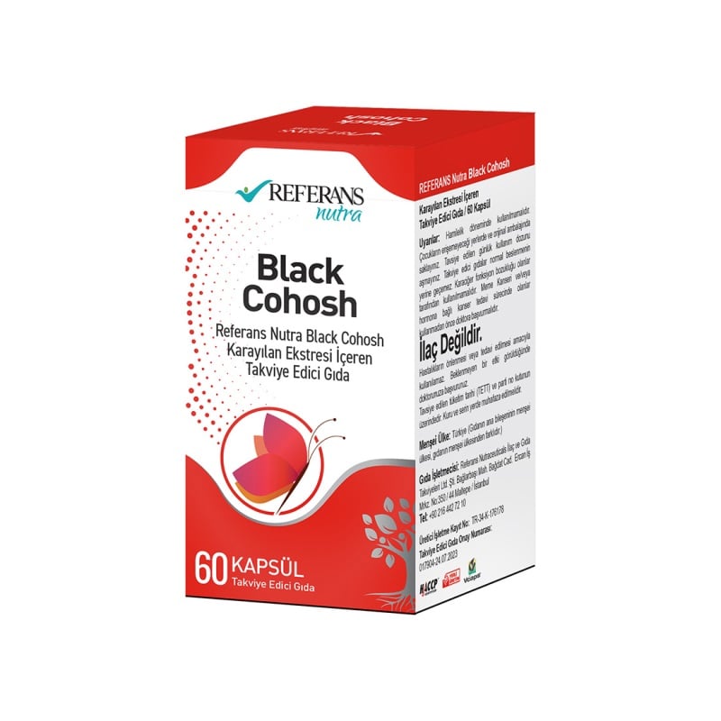 Referans Black Cohosh 60 Kapsül