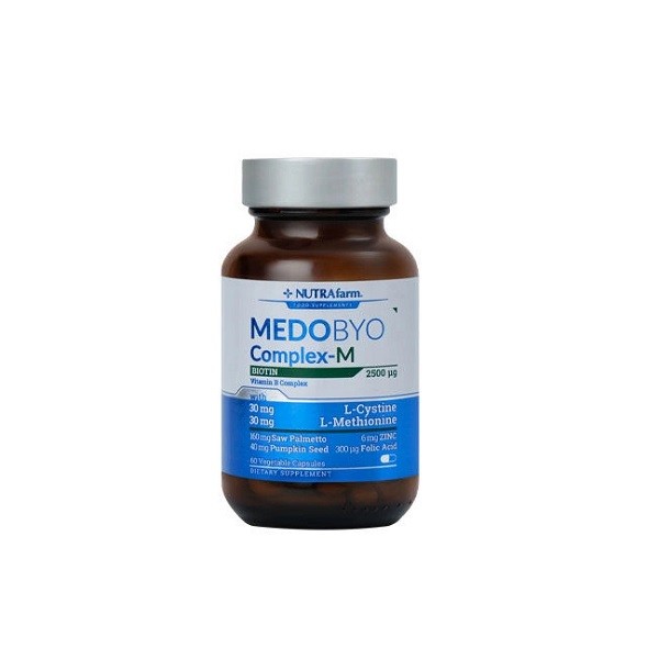 NutraFarm Medobyocomplex-M Biotin 60 Kapsül