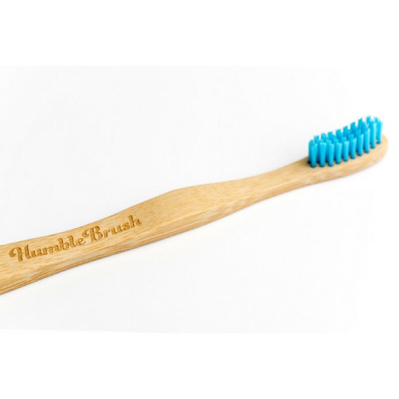 Humble Brush Bambu Diş Fırçası Mavi Orta