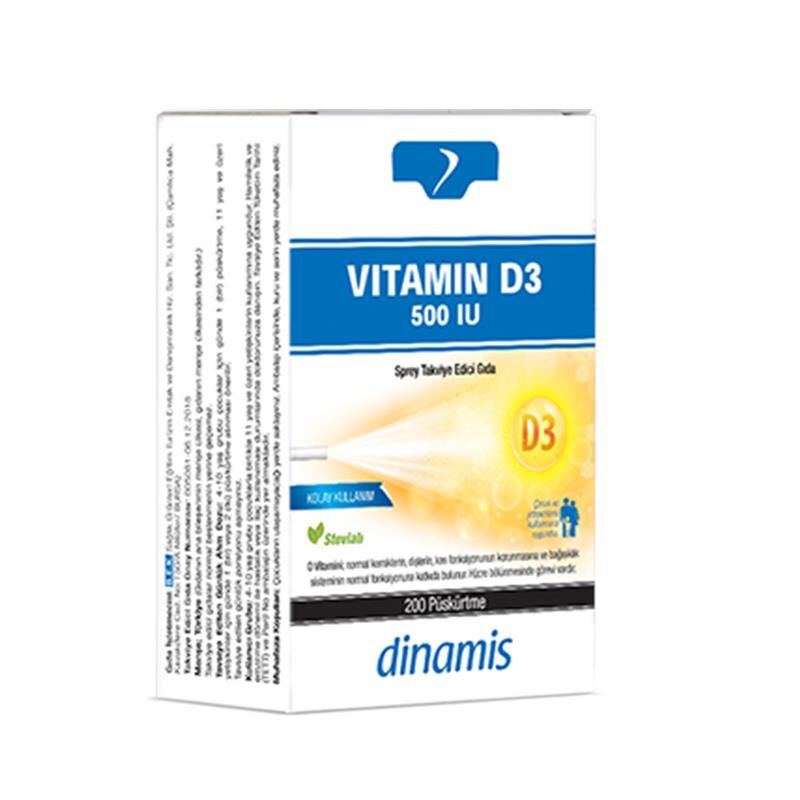 Dinamis Vitamin D3 500IU Sprey 200 Puf