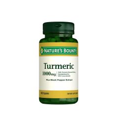 Nature's Bounty Turmeric Plus 1000mg Black Pepper Extract 60 Kapsül