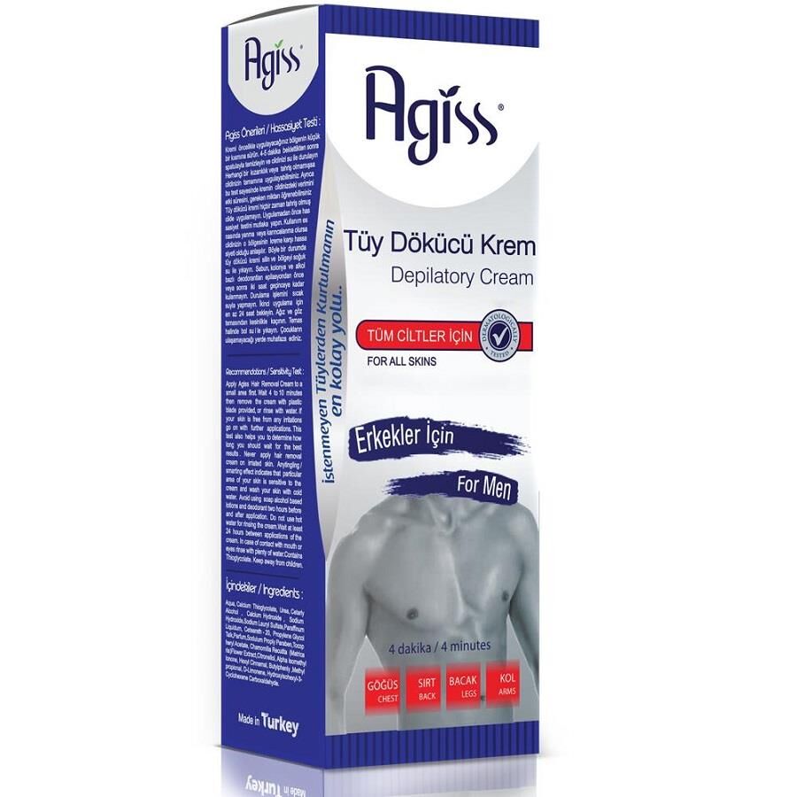 Agiss Tüy Dökücü Krem 100Ml For Men