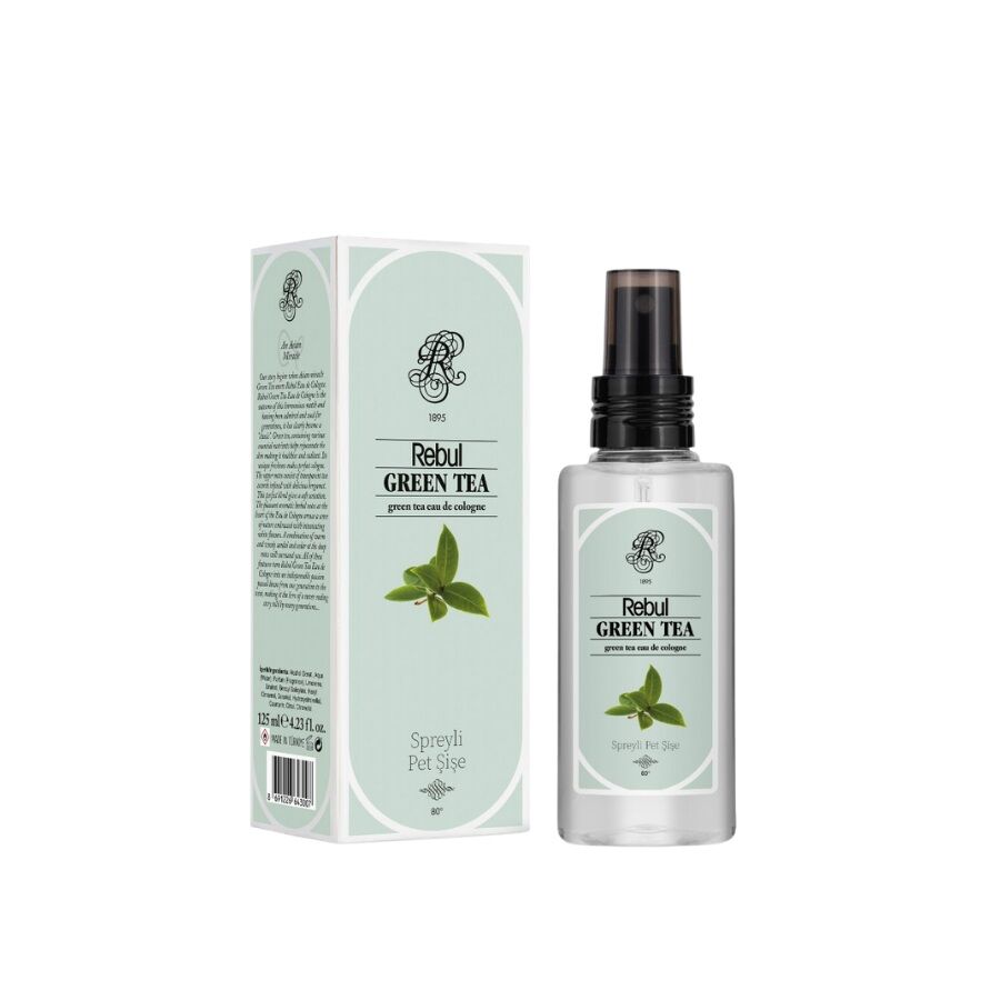 Rebul Green Tea Spreyli Pet Şişe Kolonya 125 ml